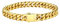 7mm 18K Gold Filled Miami Cuban Chains Bracelets Cool Causal Style Stainless Steel Curb Link Chain Bracelet for Men & Women, Daily Wear Gold Hand Chain 19cm/7.5Inch