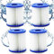HAFIX® Poolfilter Pool Filter für Whirlpool Pool Gr. I. Filterkartuschen Filter Kartuschenfilter für Poolpumpe Typ E. Filterkartusche für Swimmingpool. Papierfilter Cartridge Wasserfilter Pool 4 STK.