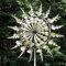 NURII Einzigartige Und Magische WindmüHle Aus Metall, Gartendekoration auf der Hofterrasse Skulpturen bewegen Sich mit dem Wind - Metall-Windmühle 3-5 Tage, um anzukommen