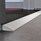 Rampe Türschwelle 2cm Randstein Rollstuhlrampe mit Kleberückseite Silikon Auffahrrampen für Saugroboter, Bad, Balkon, Freischneidend, Gute Reinigung, Weiß(50x2x1.2cm)