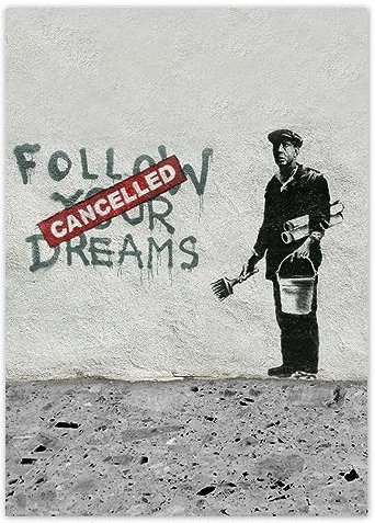 Banksy H3021Z_PL1H Foto-Poster, Wanddekoration, 50 x 70 cm