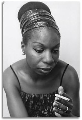 TeDe Berühmte Sängerin Nina Simone 6, dekoratives Gemälde, Druck, Leinwand, Wandkunst, Wohnzimmer, Schlafzimmer, Poster, Gemälde, 30 x 45 cm, ungerahmt