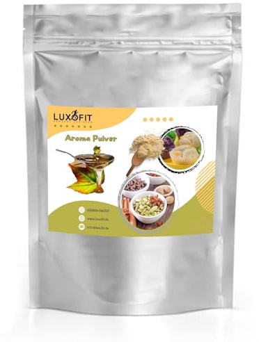 Luxofit Ahornsirup Aroma Pulver, geeignet für Lebensmittel, Geschmacksverfeinerung, Vegan und vegetarisch, Exotische Geschmacksrichtungen, Fruchtige Aromen, Kulinarische Kreativität (200 g)