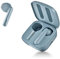 NGS ARTICA Move Rain - Auricular Inalámbrico Compatible con Tecnología Bluetooth 5.3 y TWS, 28hr de Batería, Control Táctil, Tecnología ENC, Color Azul