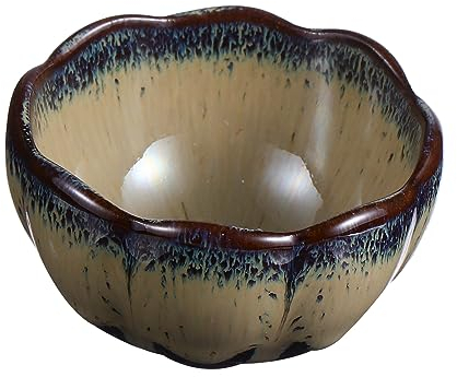 Garneck Japanese Teacups One Piece Cup Ceramic Tea Cup Creative Surface Texture for Home Dec