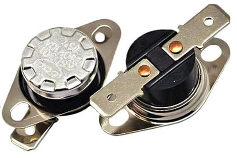 Générique Lot de 2 interrupteurs de thermostat normalement fermés et ouverts 5 10 15 20 25 30 40 45 50 55 60 65 70 75 80 85 90 95 ℃ Interrupteur de capteur de température KSD301(30 degree,NORMAL CLOSE