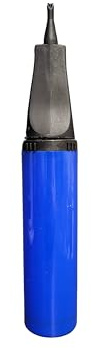 Ballonpumpe, manuelle Handpumpe, Luftballonpumpe, Luftballonpumpe, für Partyballons, Events, Geburtstage, Partydekorationen Zubehör, Folienballonpumpe, mehrere Farben (1,2 oder 3 Pack) Rot, Blau, Gelb