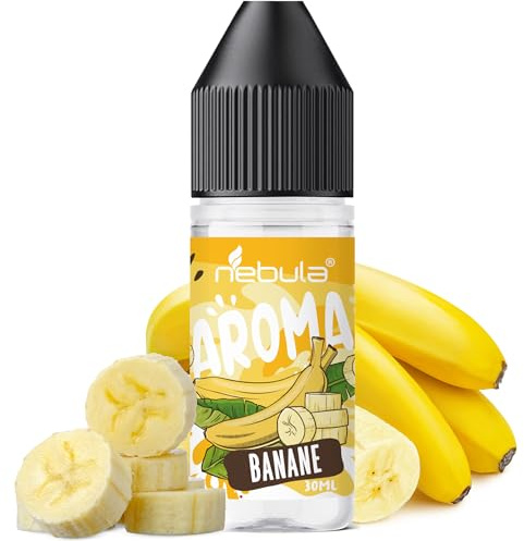 Nebula | BANANE - Lebensmittelaroma, Bananengeschmack 30mil | Extrakte - Hohe Qualität