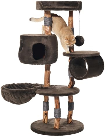 Nobby Arbre à Chat GENA Marron 48 x 48 x 144 cm