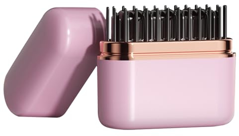 Brosse Sans Fil De Cheveux - Peigne Lissage Des Avec Ions Négatifs, Pinceau Plat Rechargeable | Peigne À Chaleur Portable Pour La Commande Frisottis, Fixateur