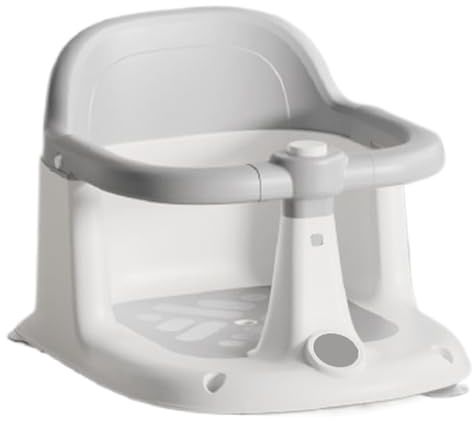 Tisujune Seggiolino Da Bagno Per Bambini | Sedia Doccia Bambino - con Ventose di Supporto Sedia Antiscivolo per Maschi da 6 a 24 Mesi Casa Soggiorno Viaggio Vacanze Hotel Doccia