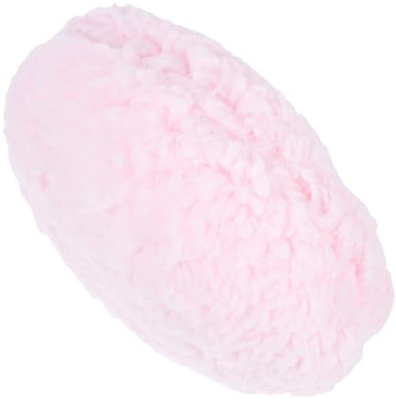 Große Flauschige Puderquaste Rosa für Körperpuder, Gesicht, Frauen