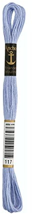 Anchor Sticktwist, 4635000-00117, Farbe:117, Stickgarne, 46535-117, 8m