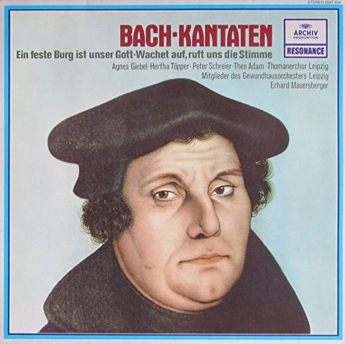 Bach-Kantaten: Ein feste Burg ist unser Gott, BWB 80 & Wachet auf, ruft uns die Stimme, BWV 140 [Vinyl LP] [Schallplatte]