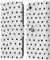 Head Case Designs Polka Punkte Schwarz-Weiss Muster Doodle Leder Brieftaschen Handyhülle Hülle Huelle kompatibel mit Apple iPhone 7/8 / SE 2020 & 2022