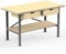 AUPROTEC Profi-Werkbank 1600 x 750 x 850 mm Arbeitsplatte Multiplex 40mm mit 2 Schubladen und Ablage Holz Werkbankplatte Massiv Multiplexplatte - Industriequalitäts-Werktisch