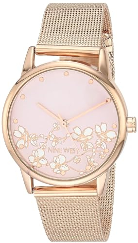 Nine West Women's Mesh Bracelet Watch