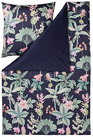 ESTELLA Mako Interlock Jersey Bettwäsche Tamara Nachtblau