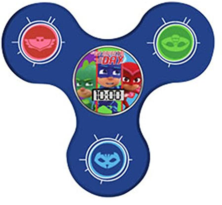 Accutime PJ Masks Kinder-Zeitmesser mit Spinner-Details auf Spinner (Modell PJM4098AZ), Blau, Digital