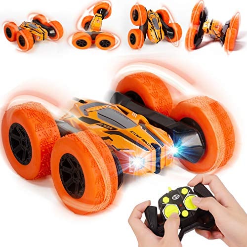 Vubkkty 4WD Wasserdicht RC Stunt Auto 360Roating All Terrain Stunt Ferngesteuertes Auto fr Jungen ab 6 Jahre