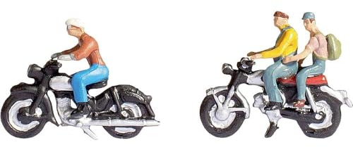 NOCH Motorrad, mit echtem Sound, realistische Sound-Szene für die Spurweite N