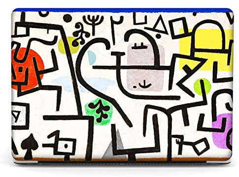 Berkin Arts Compatible con MacBook Pro 13 Pulgada Funda Carcasa, 2022, 2021, 2020-2018 A1708 con Cubierta de Teclado & Protector de Pantalla ingenuo (Klee - Imagen de un Viaje)