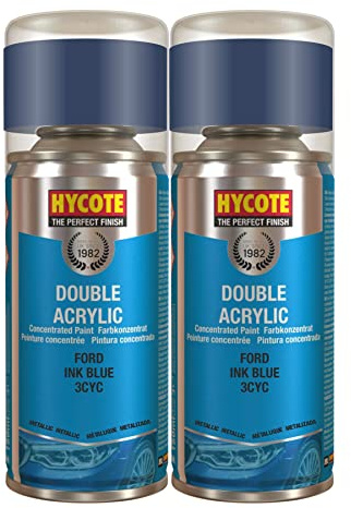 Hycote XDFD717 Ford Ink Blue (Metallic) 150ml *2