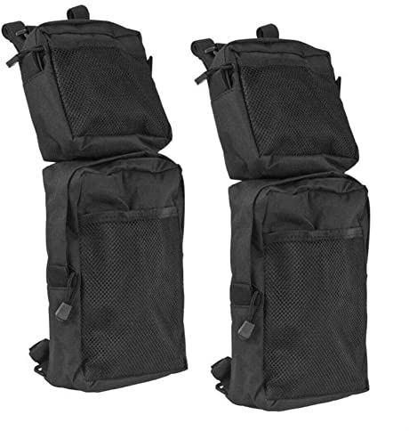 Aublinto ATV Seitentasche, ATV wasserdichte Hängen Beutel Tasche Schneemobil SeitentascheMotorrad Satteltaschen Packtaschen für ATV UTV Motorschlitten Motorrad