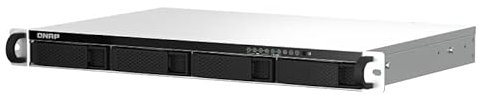 Qnap TS-464eU 4GB RAM, 2X 2.5GBase-T, 1U, bundle con 4x3TB Seagate IronWolf NAS HDD
