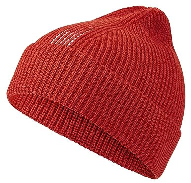FALKE Unisex Beanie-Mütze Ski Hat Rib U BE Wolle Funktionsmaterial schnelltrocknend warm 1 Stück, Orange (Tangerine 8097), ONESIZE