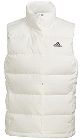 adidas Damen Helionic Down Vest, White, S