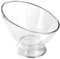Angoily 1 Saladier Transparent Grand Service Bols Inclinés Pour Salade Pâtes Soupe Fruits Riz Dessert Coudé Pour La Maison Et Le Restaurant (17 8 X 17 8 X 13 2 Cm).