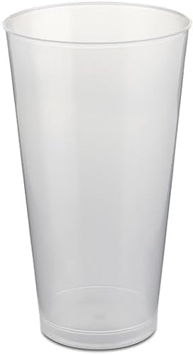 ACESA - Vasos de Plástico Duro y Reutilizables para Eventos - Vasos de Coctel Transparentes y Reciclables - Libre de BPA - 100 Unidades