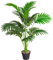Palme Artificiel 80cm Faux de Palmier Areca en Pot avec 18 Branches Vertes fraîches Grandes Plantes artificielles