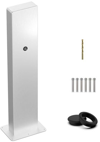 JATRHG Stand Support Pied de Montage pour bornes de Recharge Voitures électriques eMobility Wallbox Acier Inoxydable