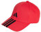 adidas Unisex Bball 3S Cap New Logo, Pure Ruby/Black, S