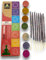 Set mit sieben Chakren, Duft, 7 Chakren, Räucherstäbchen und 7 Duftlampen, aktiviert, ökologisch HOSTENATURA