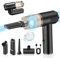 Journeyside Mini Handstaubsauger, Autostaubsauger Faltbar 9000PA Akku-Handstaubsauger mit Multi-Positions-Saugvorrichtung, Kabelloser Handstaubsauger 4000mAh,für Auto, Zuhause, Küche, Tierhaare