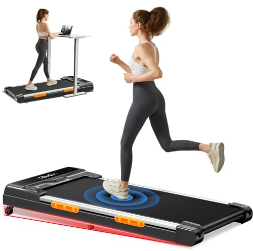LONTEK Laufband für Zuhause Klappbar 12KM/H, Laufband mit Steigung für Zuhause mit Bürstenlosem Motor, Walking Pad mit Steigung max. Belastung 136KG