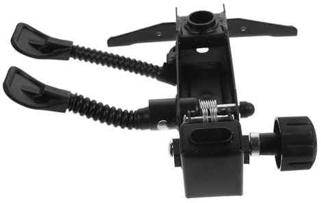 Parliky Drehstuhlfuß Ersatzteil Metallplatte Stahl Drehplatte Platzsparend Ergonomisch Für Bürostühle