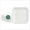 Maxi Products - 100 Platos de Cartón Desechable - 20 x 20 cm - Plato Vajilla - Plato Cuadrado Cartón Desechable - Platos para Catering, Eventos y Celebraciones - APTO ALIMENTARIO