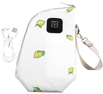 ERINGOGO 1juego Calentador De Biberones Térmico Aislante Para Coche Bolsa Calentadora De Leche Usb Cubierta De Termo Para Mamás Movimiento Mantenimiento De Temperatura y Nutrición Para
