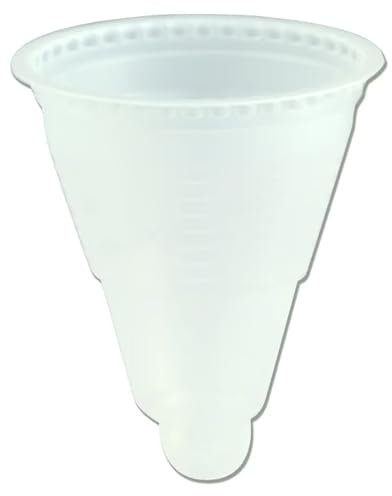TAS-TY Plastic Ice Cream Screwball Cup Recyclable/Disposable (50)