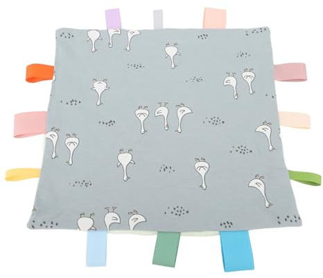 DGLDCSHUAI Komfort-Handtuch für Kleinkinder, schöne Muster, weiche Baumwolle, Beißring, Baby-Speichel-Handtuch für Zuhause und draußen (Ente)