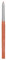 Palladio Einziehbarer, wasserfester Lipliner, hochpigmentierte und cremige Farbe, schmale, wischfeste Formel mit langanhaltendem Tragen den ganzen Tag, kein Spitzer erforderlich, fast hautfarben