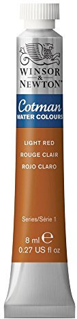 Winsor & Newton - Tubetto di colore a olio diluibile con acqua, 8 ml, colore: cremisi alizarina Light Red