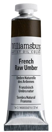 Williamsburg Oil 37Ml French Raw Umber