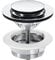 Roca,Aqua,Click-clack desagüe universal. Tapón cromado 40 Ø,A505400900