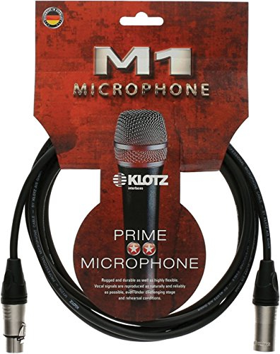 Klotz m1 K1fm1000 Mikrofon Kabel, Male zu Female, 33 '