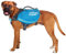 Kyjen 22005 Outward Hound DayPak Hunde-Rucksack Tasche im Satteltaschenstil, verstellbar, Größe L, blau